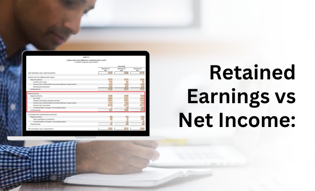 are retained earnings and net income the same