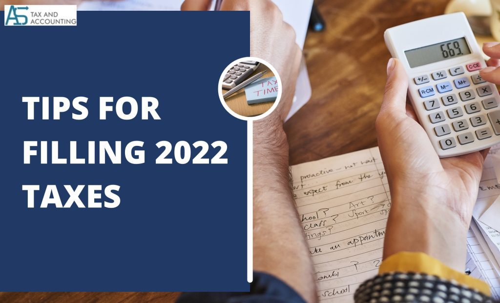 Tips for Filing 2022 Taxes