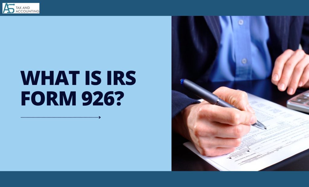 What is IRS Form 926