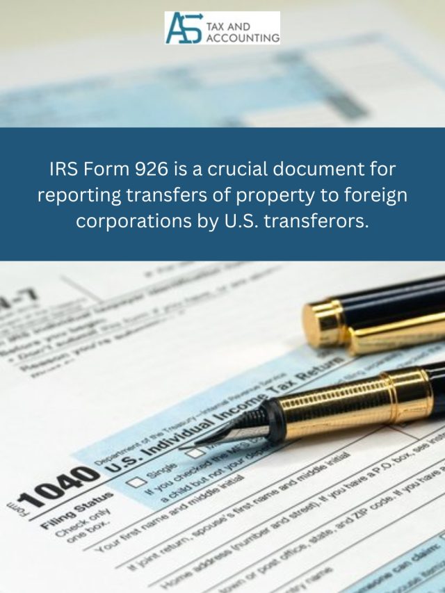 IRS Form 926